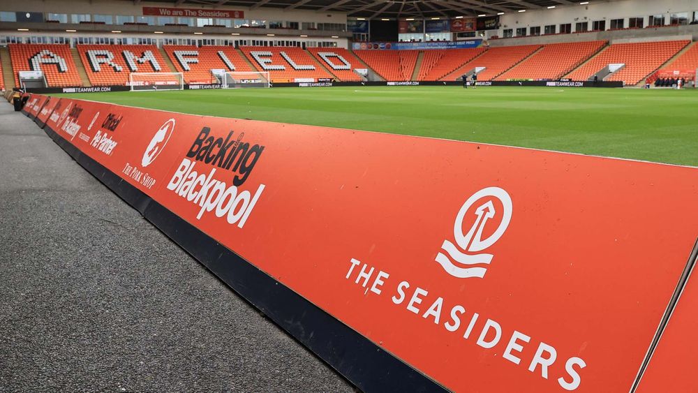 Stadium Advertising Blackpool Football Club