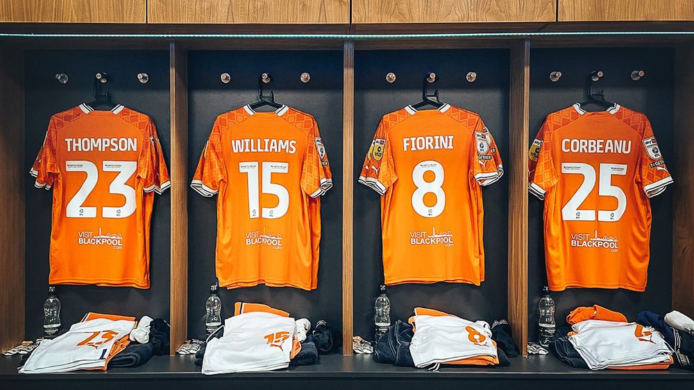 2022/23 Squad Numbers Confirmed Blackpool Football Club