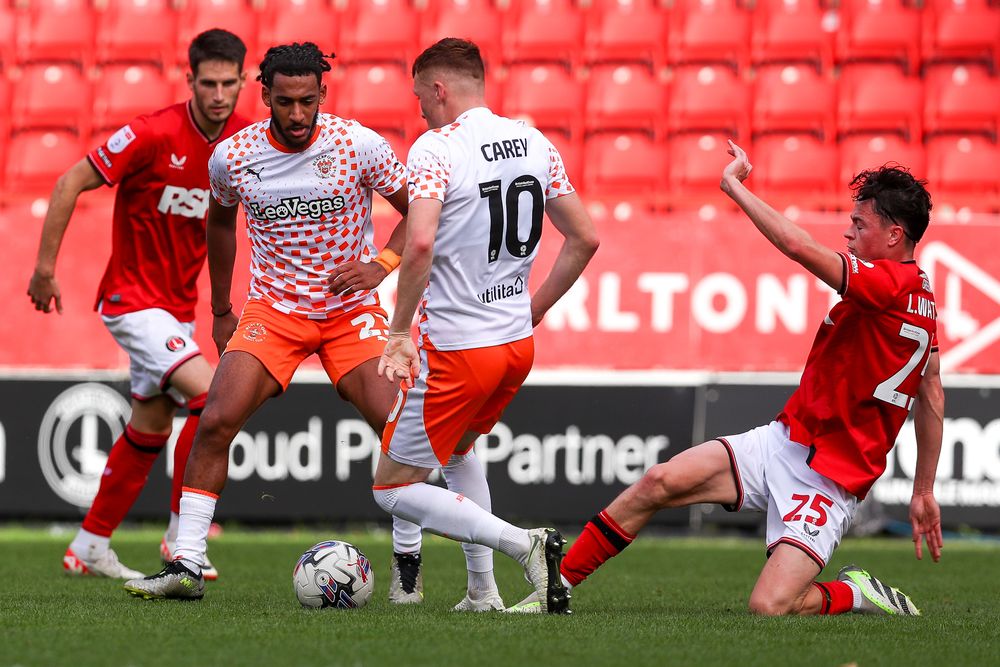 Report Charlton Athletic 22 Blackpool Blackpool Football Club