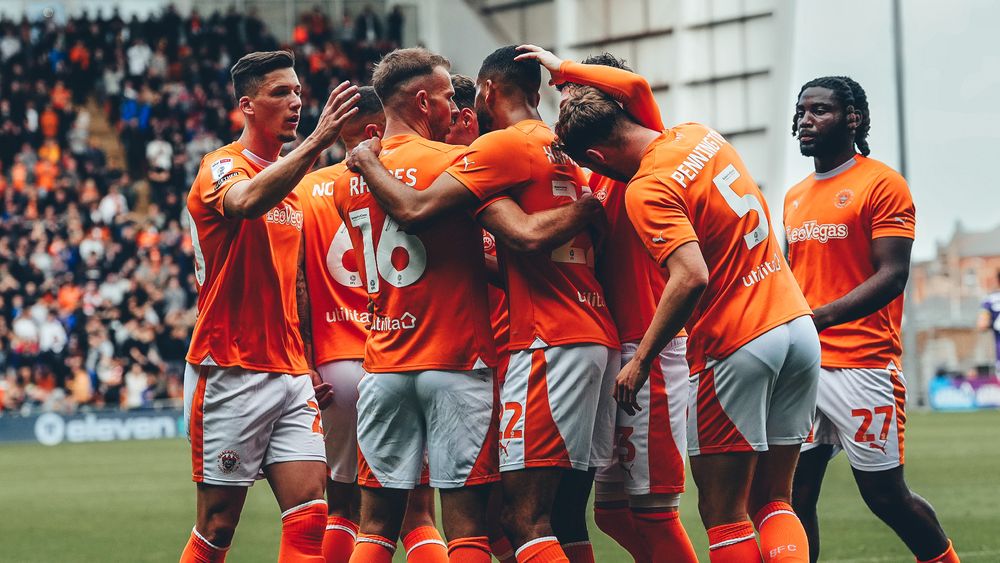 Follow The Action Blackpool v Stevenage Blackpool Football Club