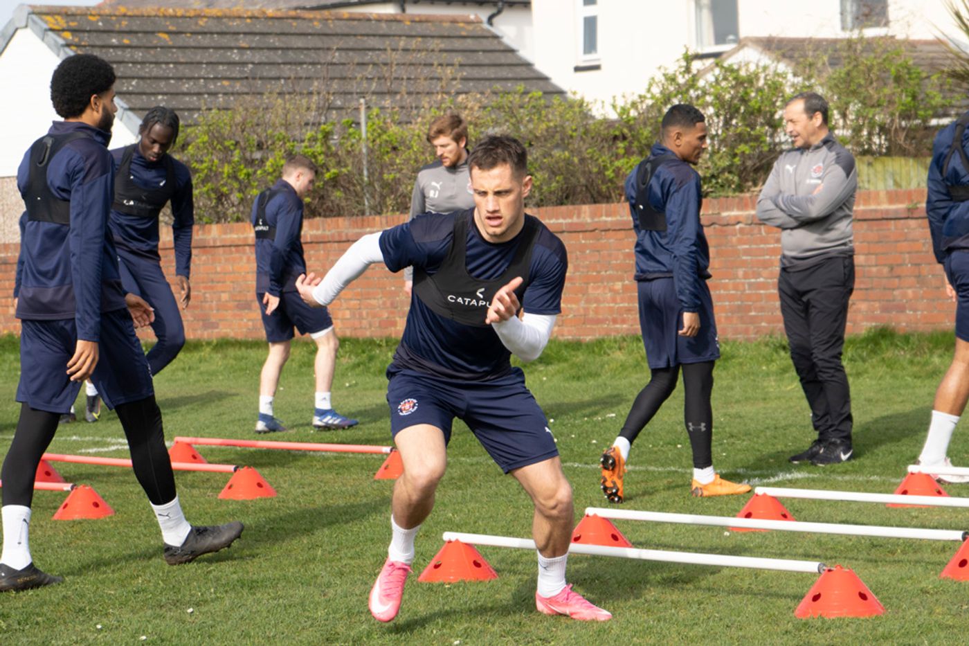 Gallery: Training Ahead Of Swindon | Blackpool Football Club